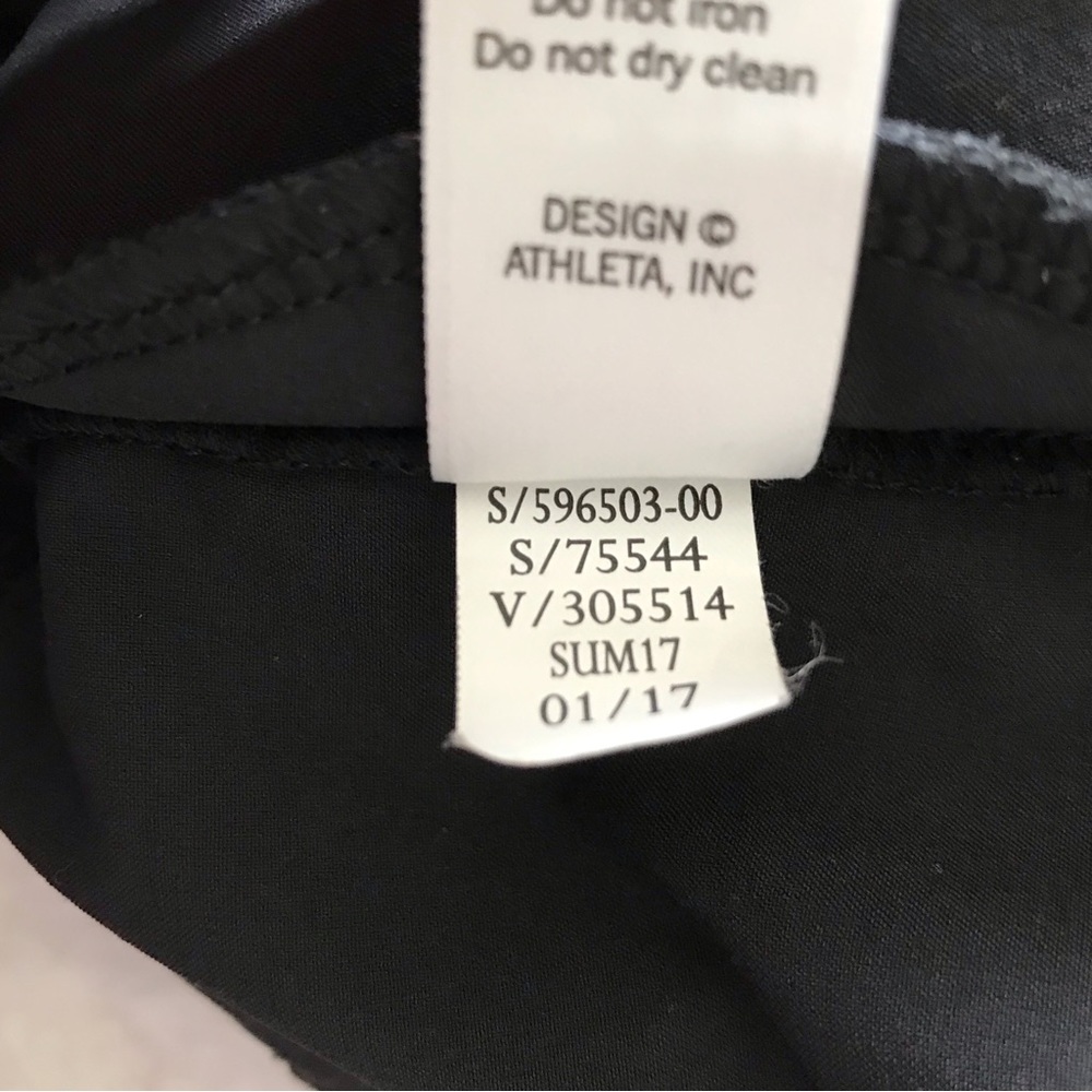 Athleta Black Midtown Skort Size 14 Activewear Casual Travel Tennis Outdoor - Picture 14 of 16